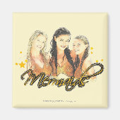 Mermaid Sketch Magneet (Voorkant)