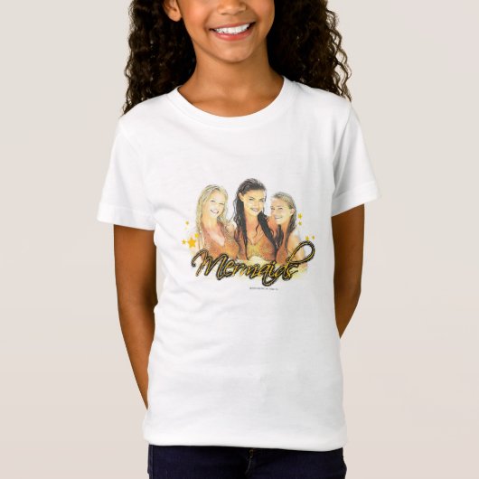 Mermaid Sketch T-shirt (Voorkant)