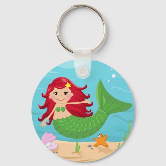 Mermaid Sleutelhanger (Voorkant)