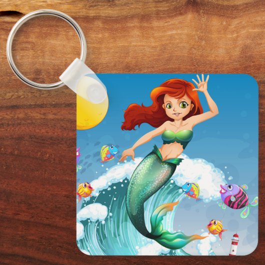 Mermaid Sleutelhanger (Voorkant)