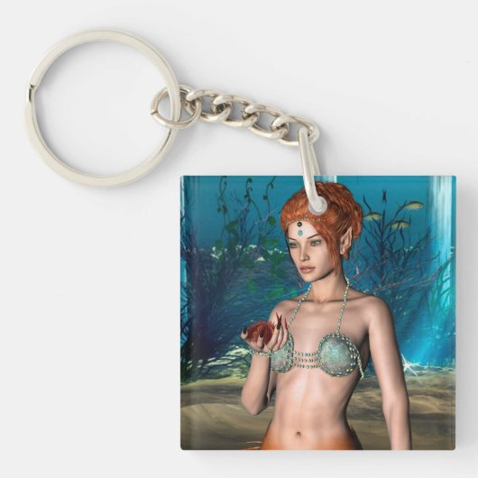 Mermaid Sleutelhanger (Voorkant)