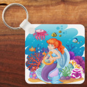 Mermaid Sleutelhanger (Voorkant)