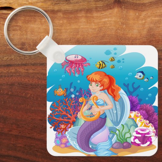 Mermaid Sleutelhanger (Voorkant)