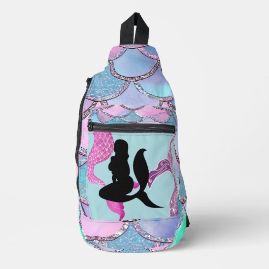 Mermaid Sling Bag (Voorkant)