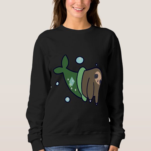 Mermaid Sloth Trui (Voorkant)