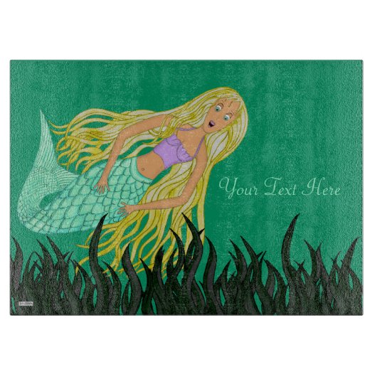 Mermaid Snijplank (Voorkant)