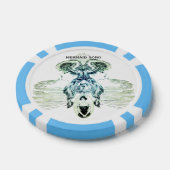 Mermaid Song Zee Liefde Romance Golfbal Marker Pokerchips (Enkel)