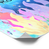 Mermaid speelt poster (Hoek)