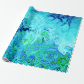 Mermaid speeltuin...... cadeaupapier (Uitgerold)