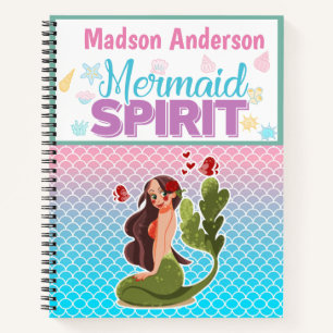 Mermaid Spirit Schubben & Zee Schelpen Maatwerk Notitieboek