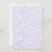 Mermaid Splash 2nd Birthday Kaart (Achterkant)