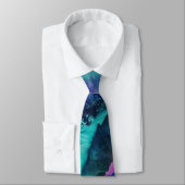 Mermaid Splash Abstract Design van Paulele Stropdas (Gebonden)