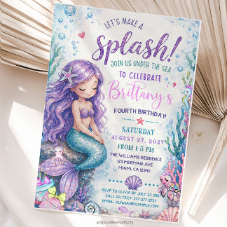 Mermaid Splish Splash Under the Sea  Kaart
