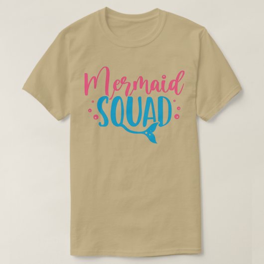 Mermaid Squad 3 T-shirt (Design voorkant)