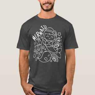 Mermaid Squad 45 T-shirt