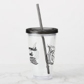 Mermaid Squad acryltumbler Acryl Drinkbeker (Links)