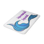 Mermaid Squad badmat (Gekanteld)