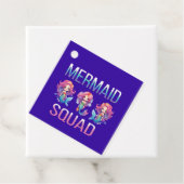 Mermaid Squad Bedankjes Labels (In situ)