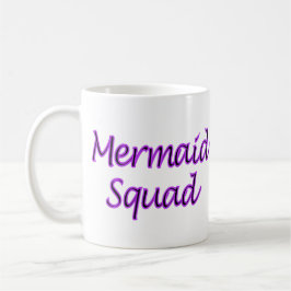 Mermaid Squad (gecentreerd) Koffiemok