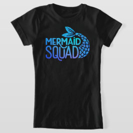 Mermaid squad glitter T-Shirt