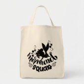 Mermaid Squad Grappige Cute Strandtas Tote Bag (Voorkant)