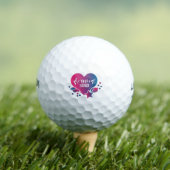 Mermaid Squad, Heart en Seashells Golfballen (Insitu Shirt)
