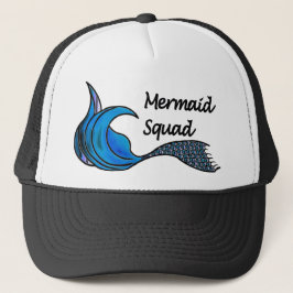 Mermaid Squad in blut Trucker Pet