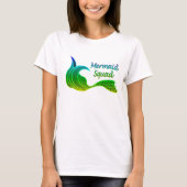 Mermaid Squad in Green T-shirt (Voorkant)