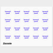 Mermaid Squad-letters op een sticker (Vel)
