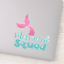 Mermaid Squad, Mermaid Tail, Mermaid Silhouette