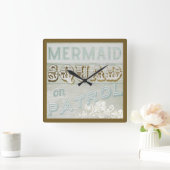 Mermaid Squad op Patrol Vierkante Klok (Huis)