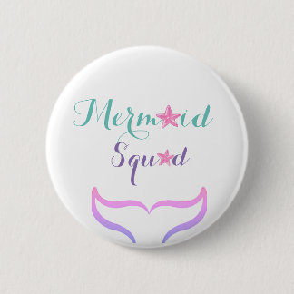 Mermaid Squad Ronde Button 5,7 Cm