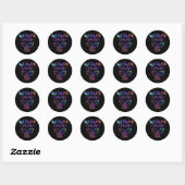 Mermaid Squad Ronde Sticker (Vel)