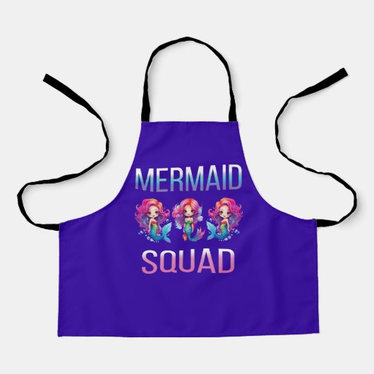 Mermaid Squad Schort (Voorkant)
