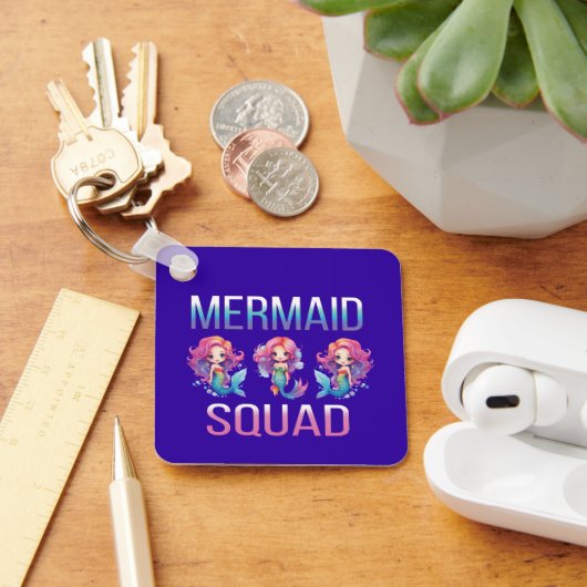 Mermaid Squad Sleutelhanger (Bureau)