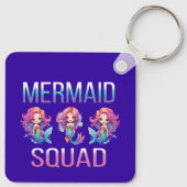 Mermaid Squad Sleutelhanger (Achterkant)