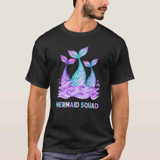 Mermaid Squad T-shirt (Voorkant)