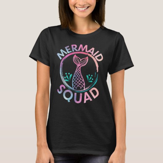 Mermaid Squad T-shirt (Voorkant)