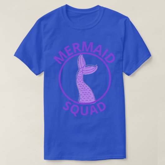 Mermaid squad t-shirt (Design voorkant)