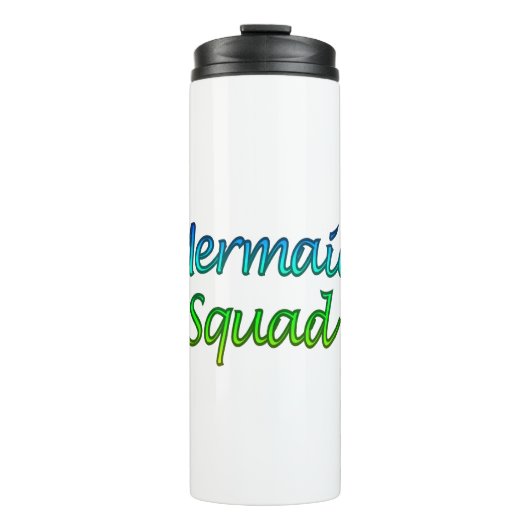 Mermaid Squad Thermosbeker (Voorkant)
