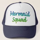 Mermaid Squad Trucker Pet (Voorkant)