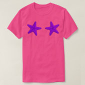 Mermaid Starfish Bra T-shirt (Design voorkant)