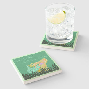 Mermaid Stenen Onderzetter