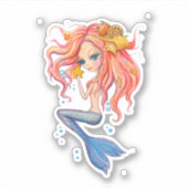 Mermaid Sticker (Voorkant)