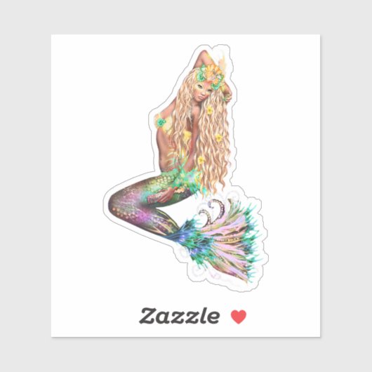 Mermaid Sticker (Vel)