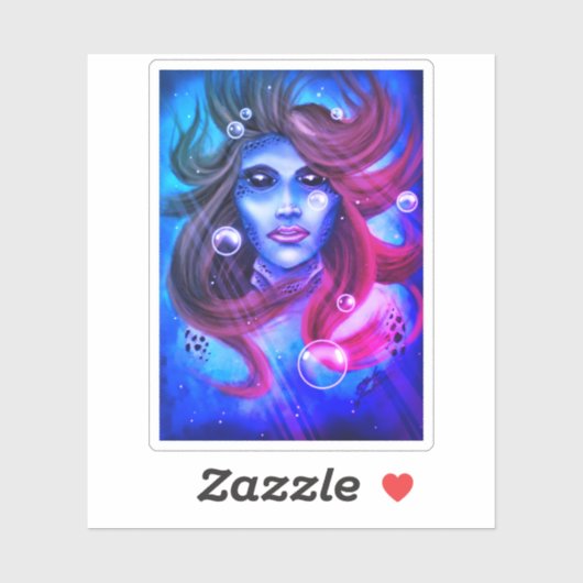 Mermaid Sticker (Vel)