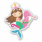 Mermaid Sticker (Voorkant)