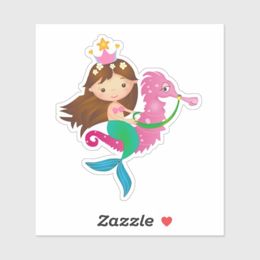 Mermaid Sticker (Vel)