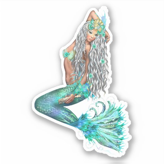 Mermaid Sticker (Voorkant)
