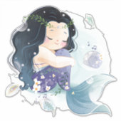 Mermaid sticker (Voorkant)